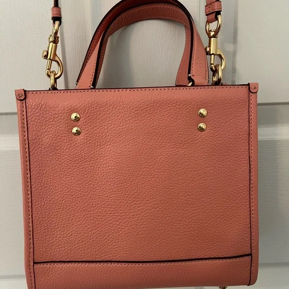 Coach Pink Dempsey Tote Crossbody - Picture 2 of 7
